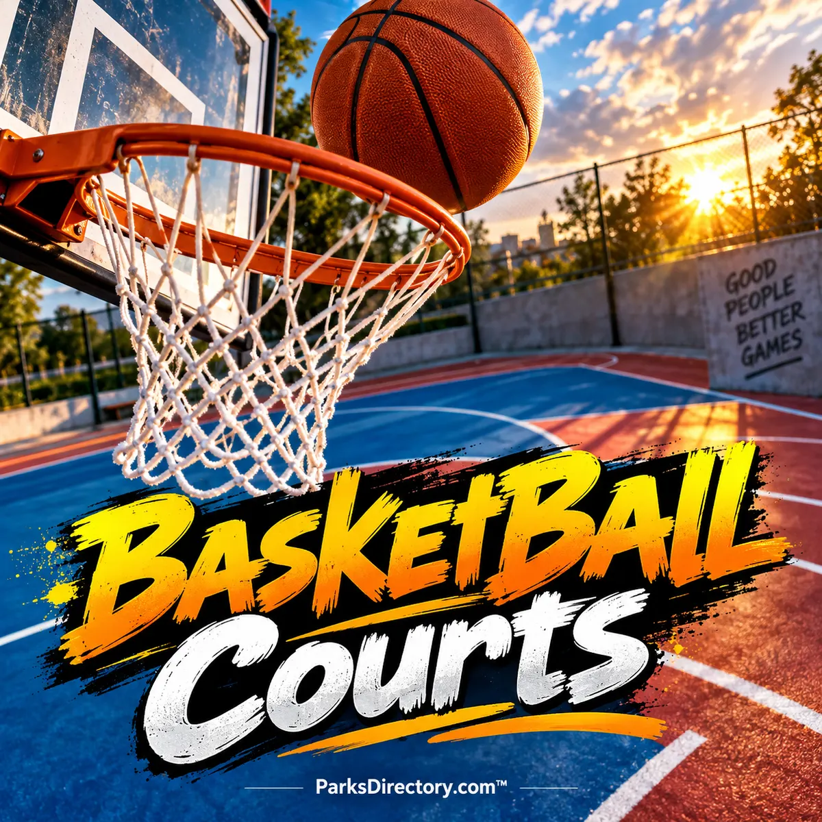 USA Basketball Courts