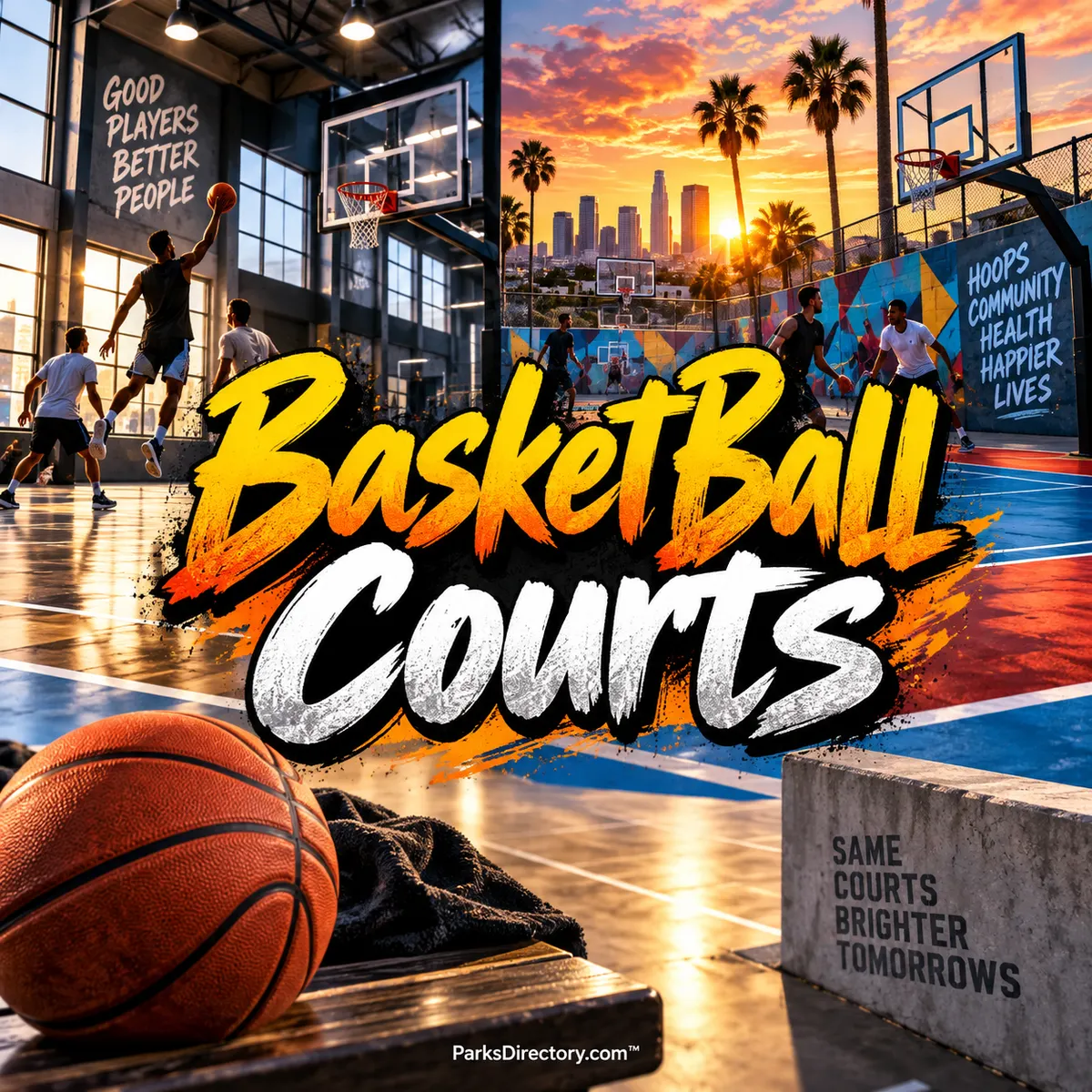 USA Basketball Courts