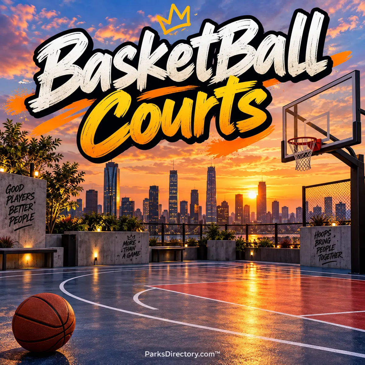 USA Basketball Courts