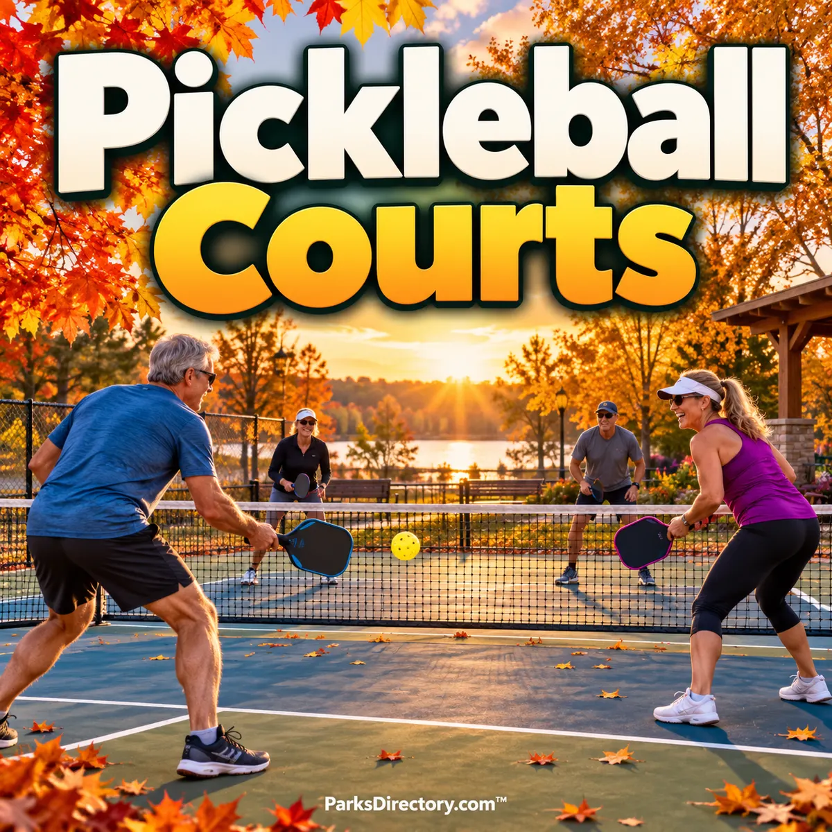 USA Pickleball Courts