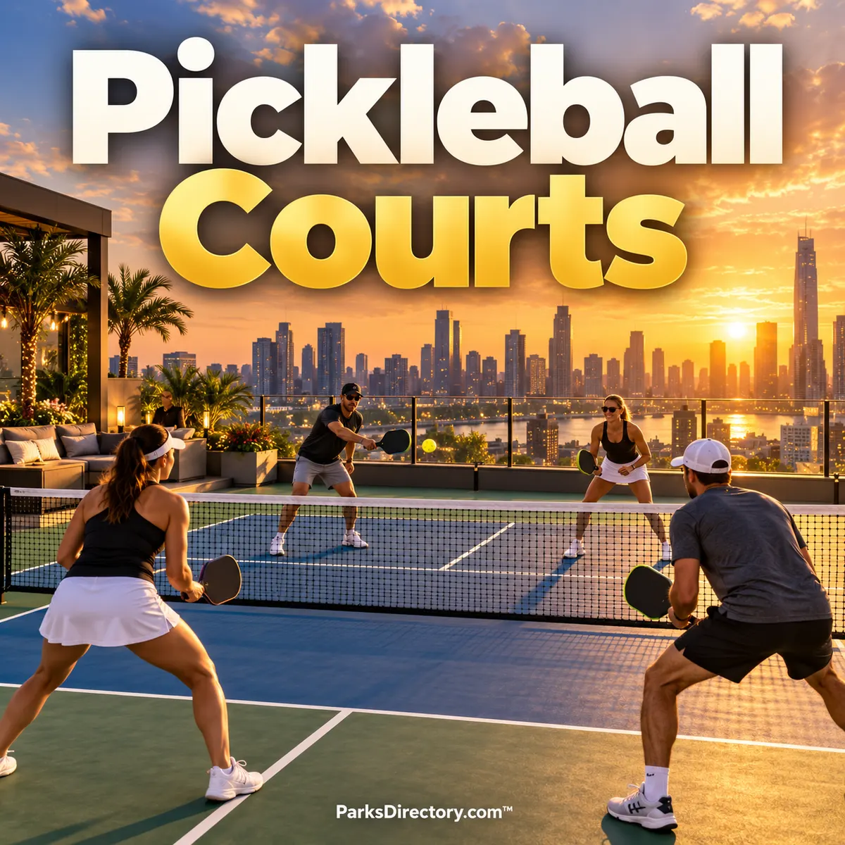 USA Pickleball Courts