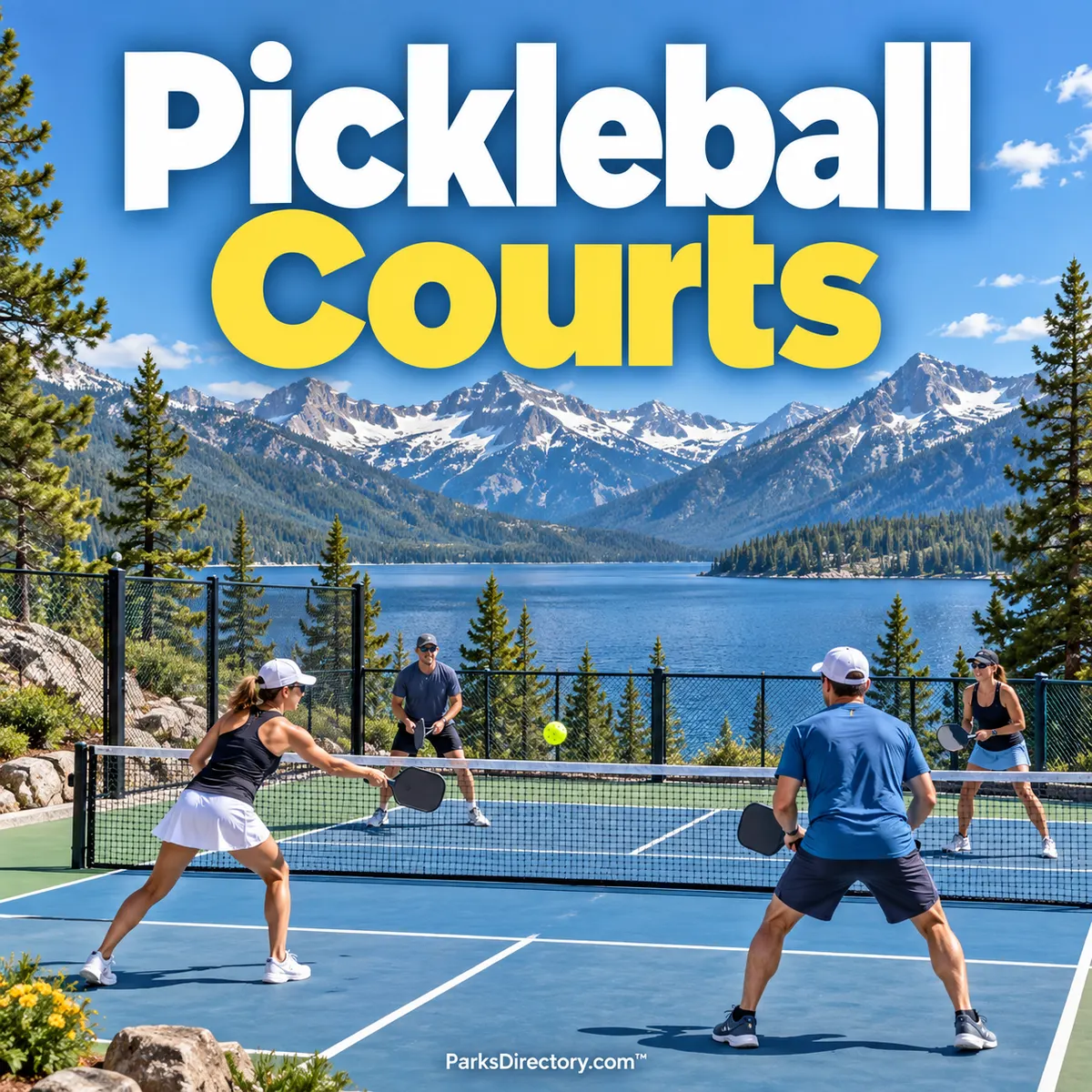 USA Pickleball Courts