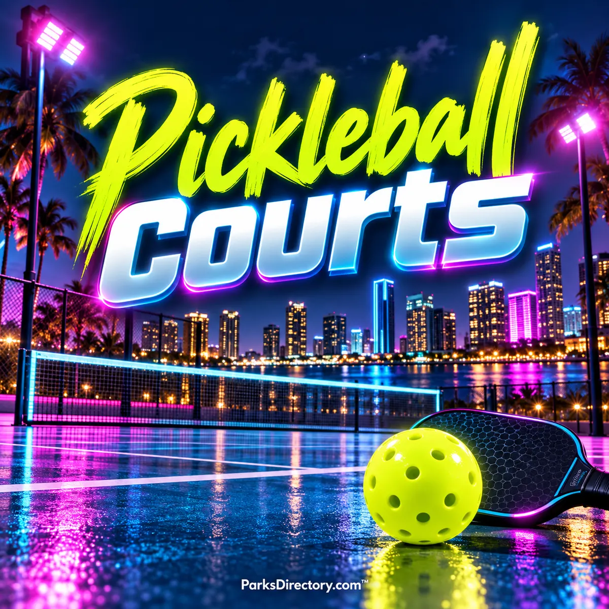 USA Pickleball Courts