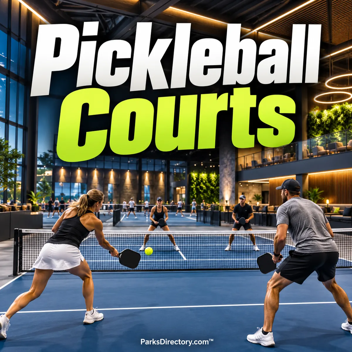USA Pickleball Courts