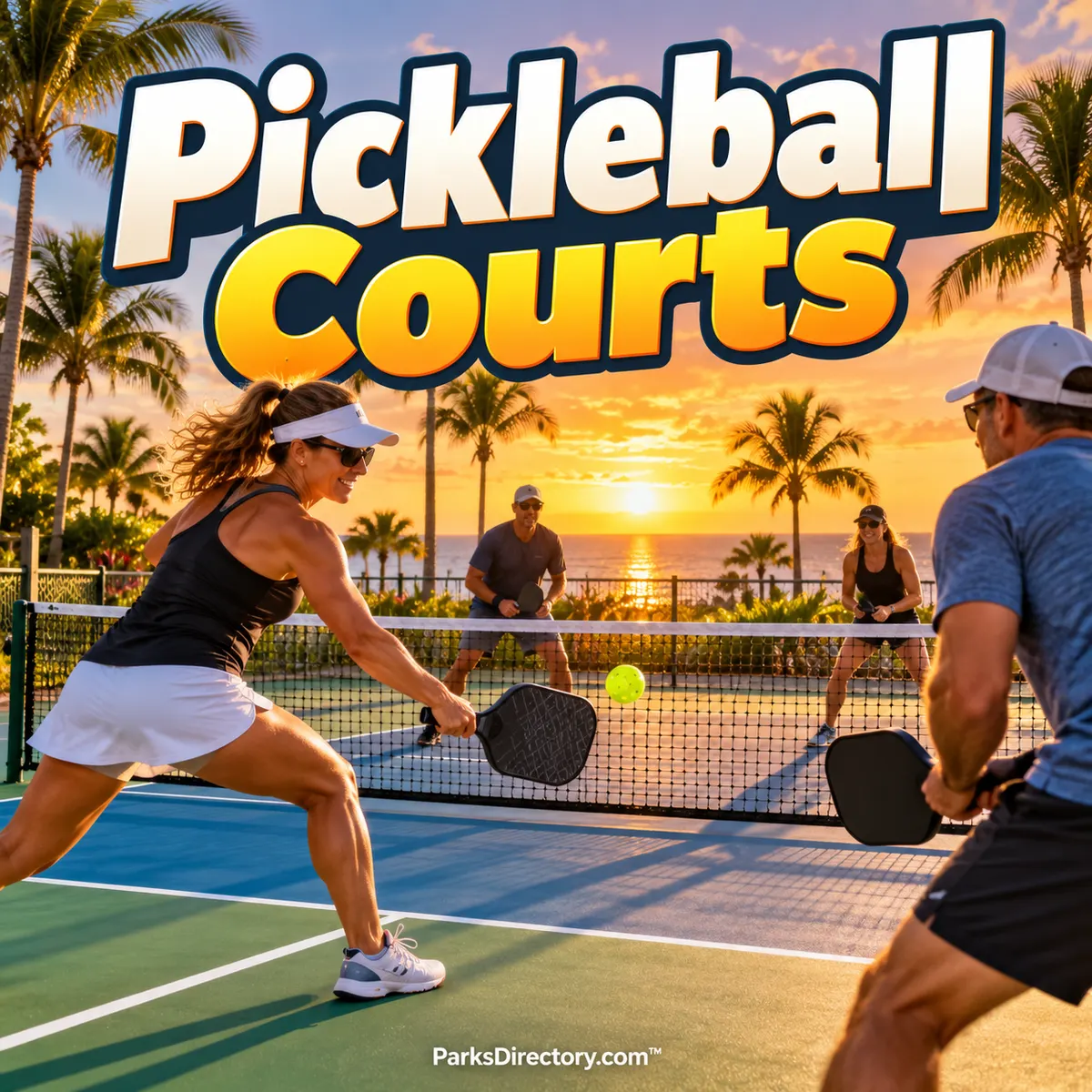 USA Pickleball Courts