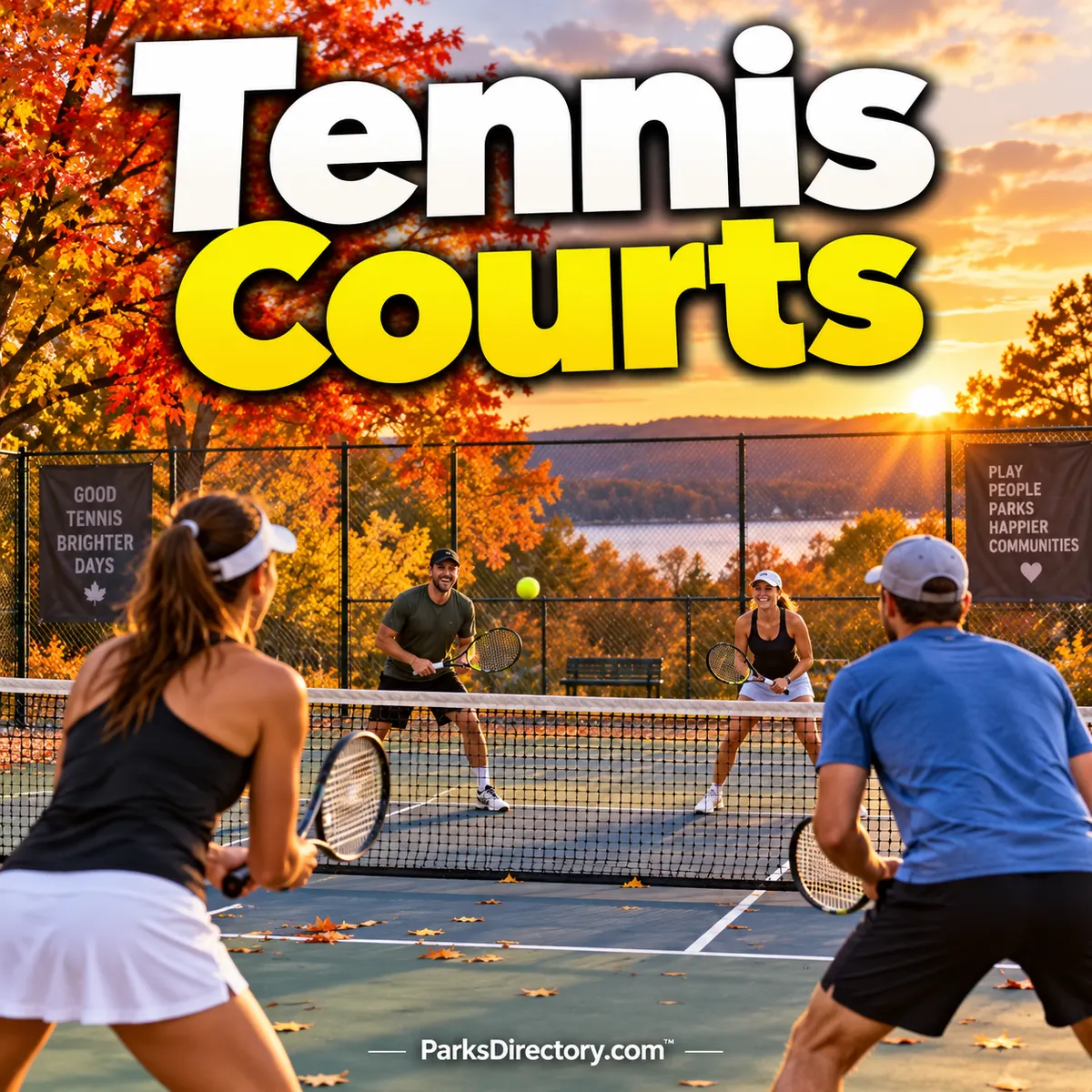 USA Tennis Courts