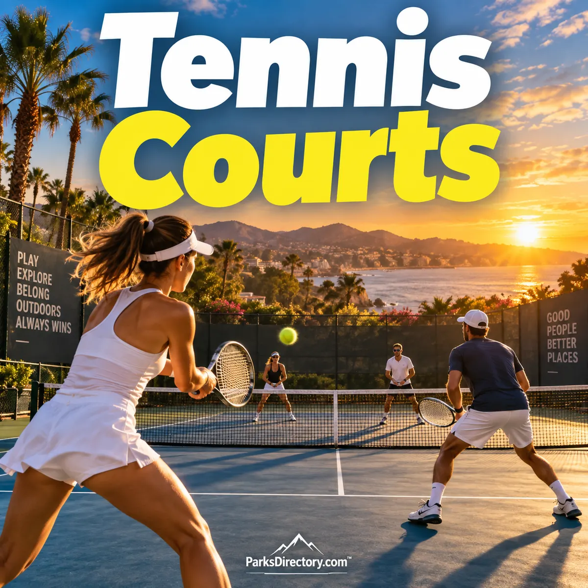 USA Tennis Courts
