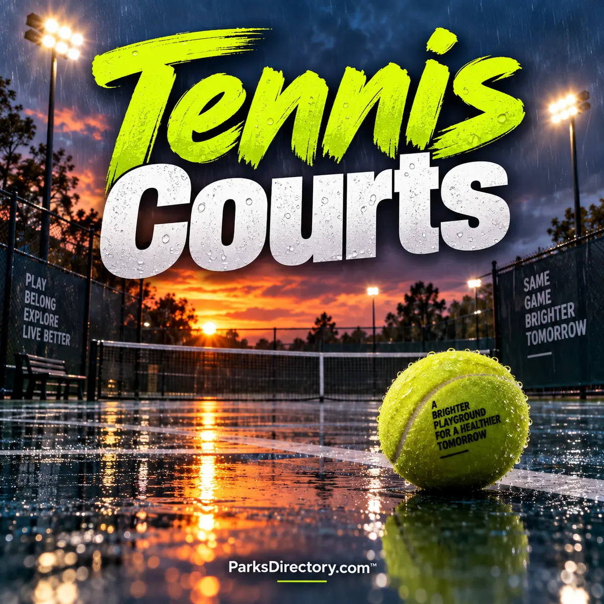 USA Tennis Courts