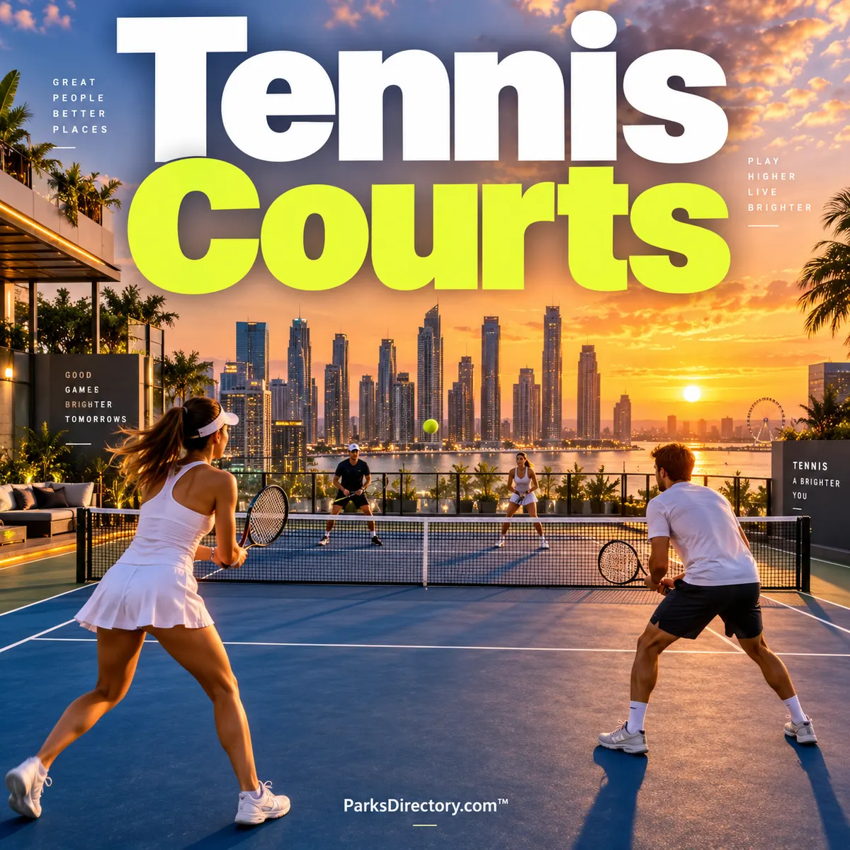 USA Tennis Courts