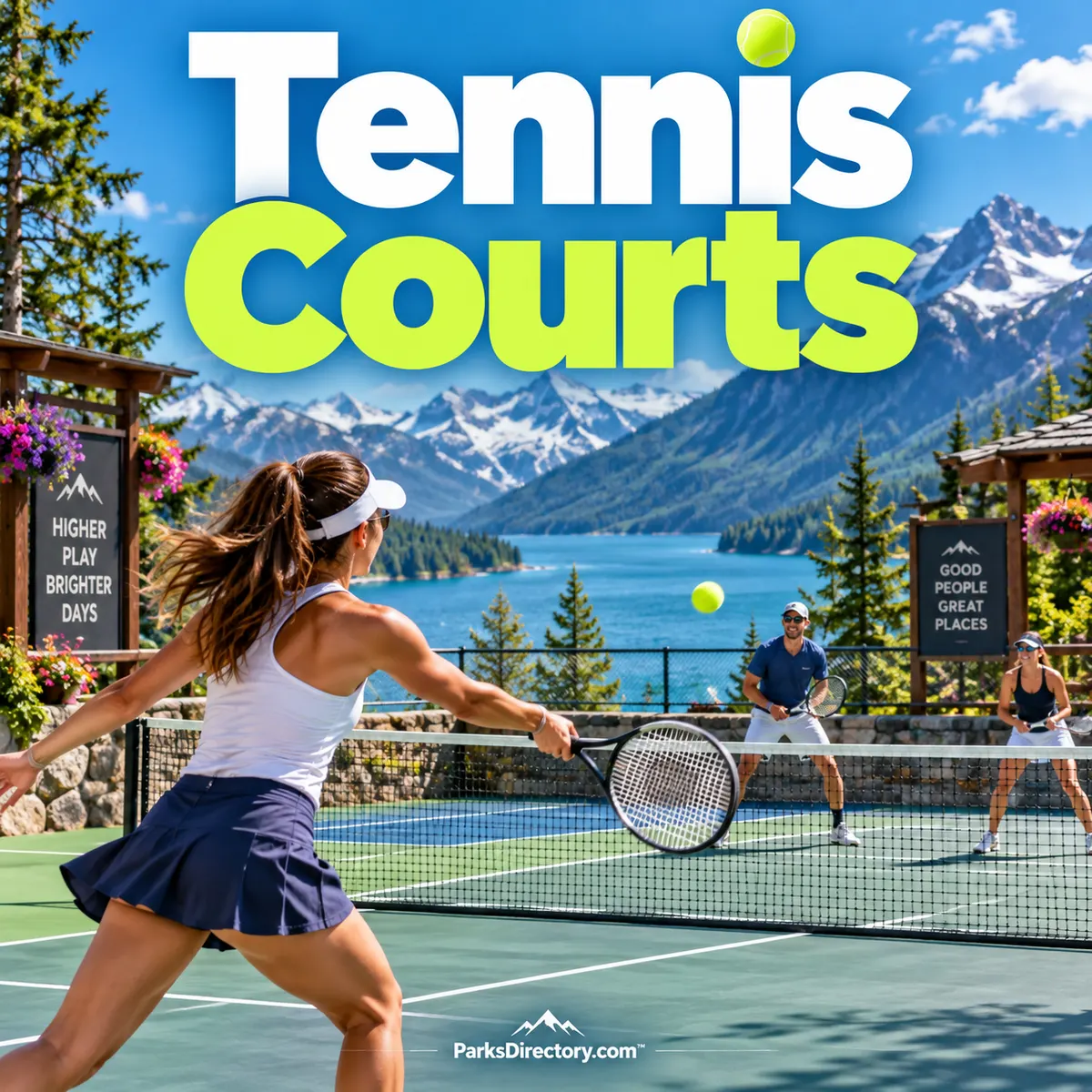 USA Tennis Courts